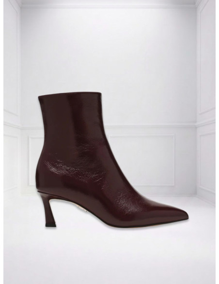Steve Madden Tronchetto vino in vernice a punta