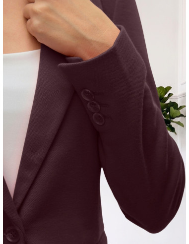 Blazer Donna Elasticizzato Vino | Vero Moda
