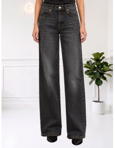 Jeans sfrangiato