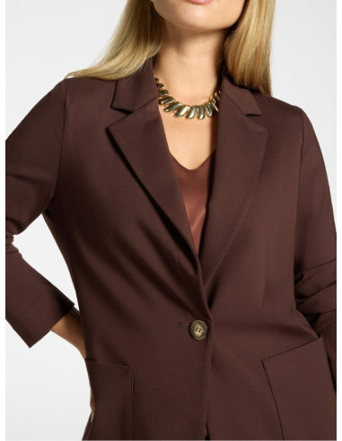 Blazer Monopetto Testa di Moro | Elena Mirò