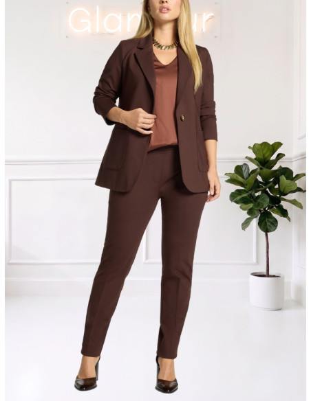 Blazer Monopetto Testa di Moro | Elena Mirò