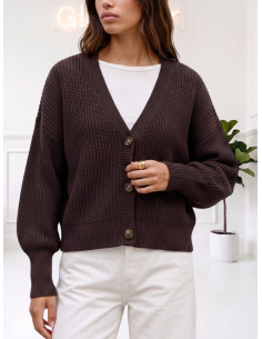 Cardigan bottoni tartarugati TMORO 10249632