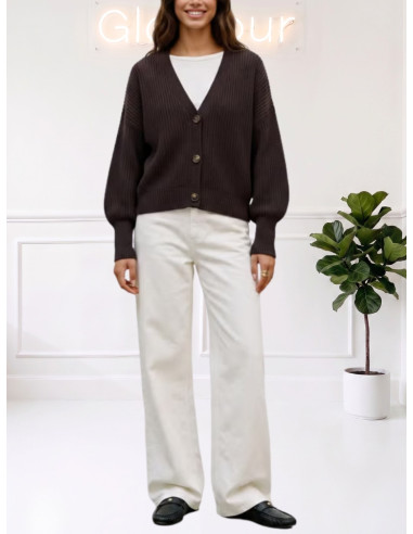 Cardigan bottoni tartarugati TMORO 10249632