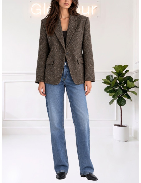 Giacca tweed MORO