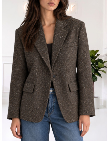 Giacca tweed MORO