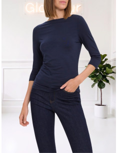 Top polvere donna scollo a barca Vero Moda