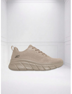 Sneakers BOBS B Flex Hi Taupe Skechers | Glamour Shop