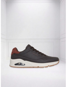 Sneakers Uno Suited On Air Cioccolato Skechers | Glamour Shop