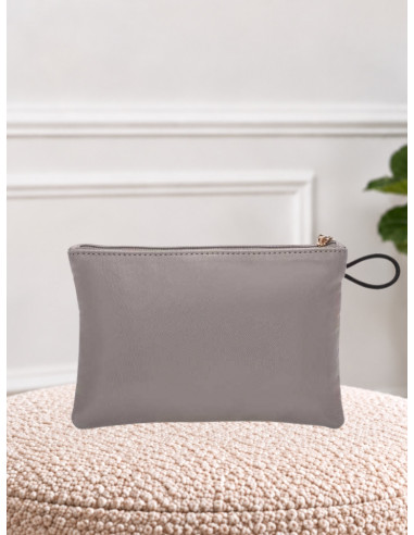 Mimì Muà Pochette Porta Accessori Grigio Chiaro