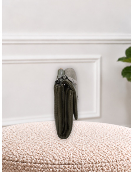 Portafoglio Mimì Muà Verde Militare con Patta