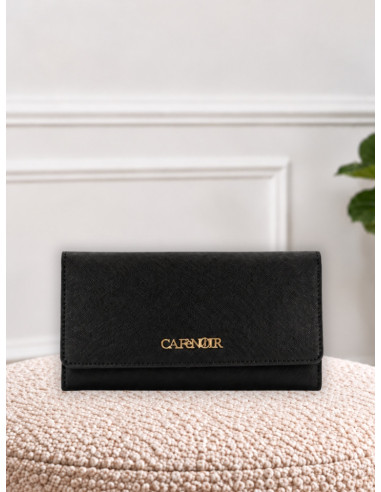 Portafoglio Grande Donna CafèNoir Nero Saffiano C4AL1118