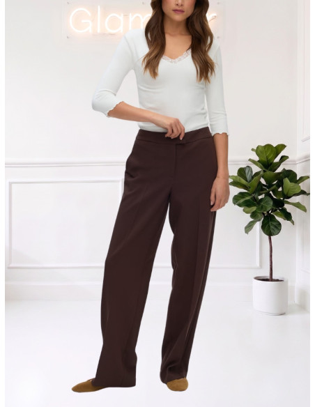 Pantalone sartoriale COFFEE BEAN 10348710