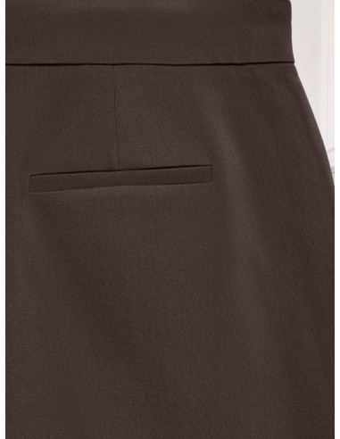 Pantalone Sartoriale Wide Leg Coffee Bean | Vero Moda