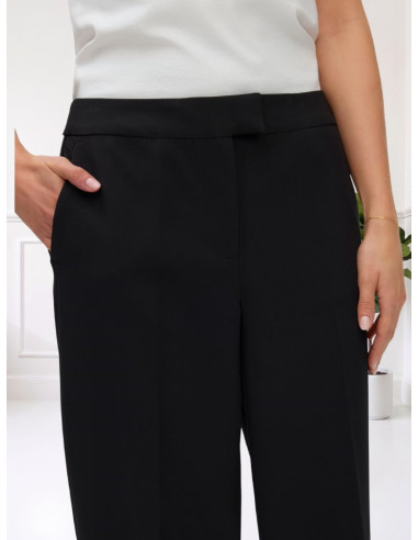 Pantalone Sartoriale Wide Leg Nero | Vero Moda