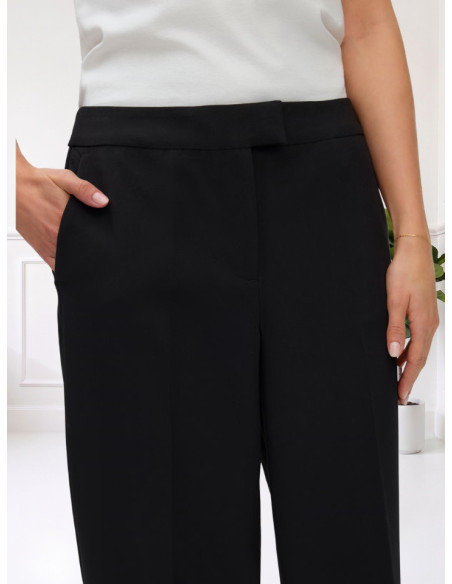Pantalone Sartoriale Wide Leg Nero | Vero Moda