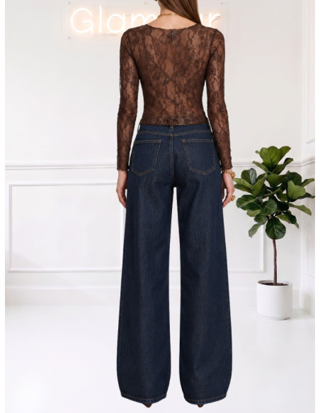 Maglia Pizzo Moro No Secret Donna – 263NS135