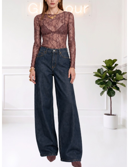 Maglia Pizzo Vino No Secret Donna – 263NS135