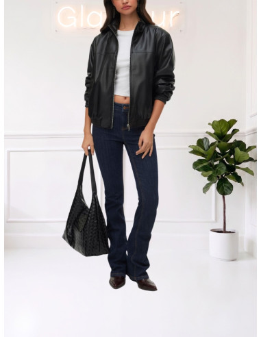 Bomber ecopelle NERO 10346629