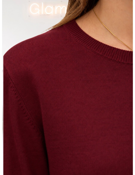 Maglioncino Donna Girocollo Vino | Vero Moda