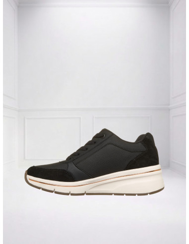 Sneakers Billion Flex Luxe Up Nero Skechers | Glamour Shop