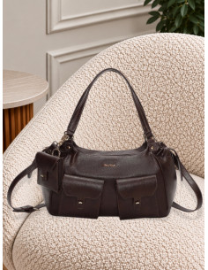 Borsa a Braccio Moro con Tasche Frontali | Mimi-Muà