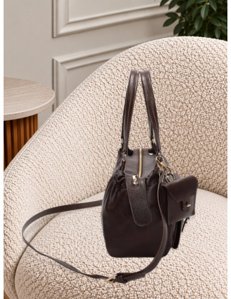 Borsa a Braccio Moro con Tasche Frontali | Mimi-Muà