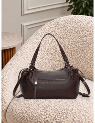 Borsa a braccio con tasche MORO
