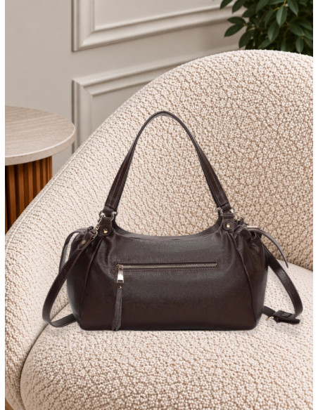 Borsa a Braccio Moro con Tasche Frontali | Mimi-Muà