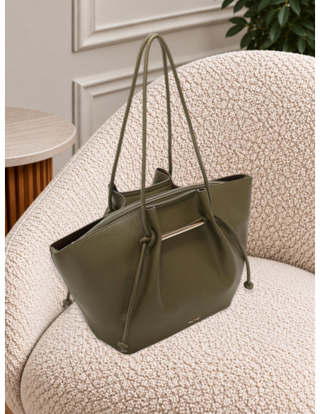 Borsa Shopper Grande Verde Militare | Mimi-Muà
