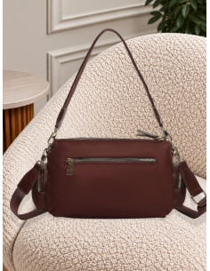 Borsa a tracolla in nylon BORDEAUX