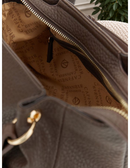 Tote Bag Testa di Moro con Nappina e Logo CN | CaféNoir