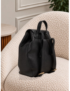 Zaino pelle martellana accessorio NERO