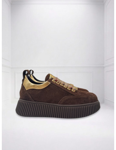 Sneakers Grenoble Moro Platform e Dettagli Oro | Lorenzo Mari