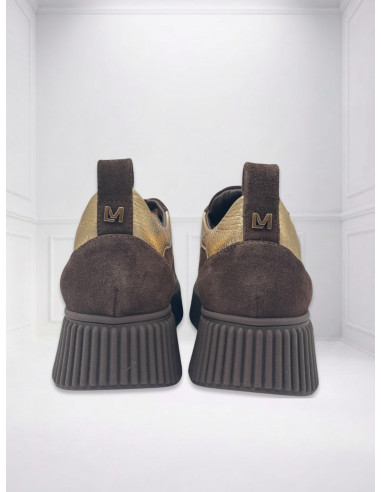 Sneakers Grenoble Moro Platform e Dettagli Oro | Lorenzo Mari