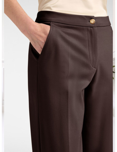 Pantaloni Palazzo Punto Milano Moro | Elena Mirò