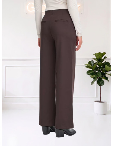 Pantaloni Wide Leg Moro in Maglia | Ichi