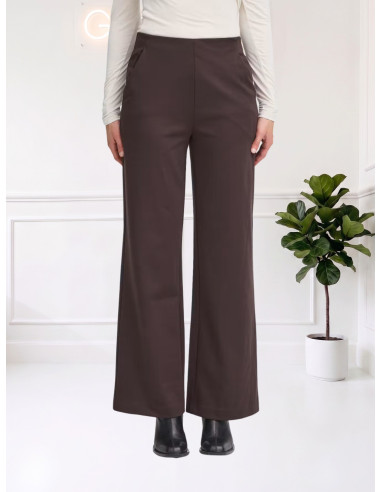 Pantaloni Wide Leg Moro in Maglia | Ichi