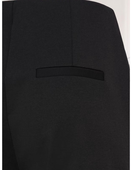 Pantalone wide NERO in maglia 20123476