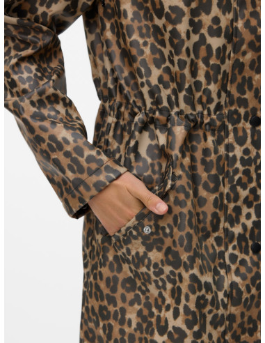 Giacca Impermeabile Maculato Donna con Coulisse | Vero Moda
