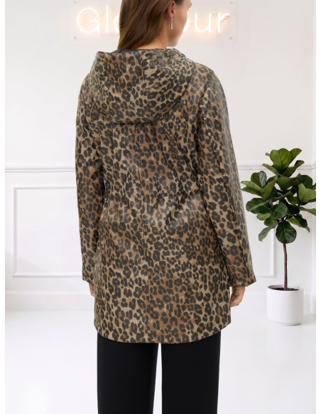 Giacca Impermeabile Maculato Donna con Coulisse | Vero Moda