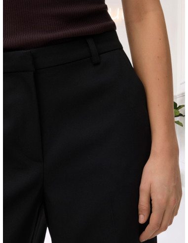 Pantaloni Wide Leg Eleganti Neri Donna | Vero Moda