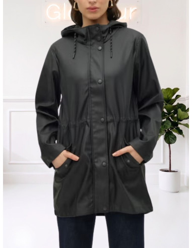 Giacca Impermeabile Cerata Nera Donna | Vero Moda