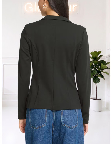 Blazer in maglina NERO 20101801