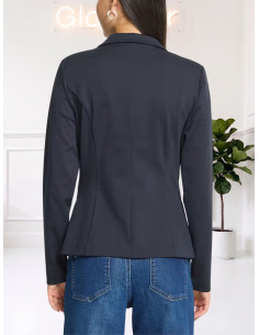 Blazer in Maglina Blu Donna - ICHI