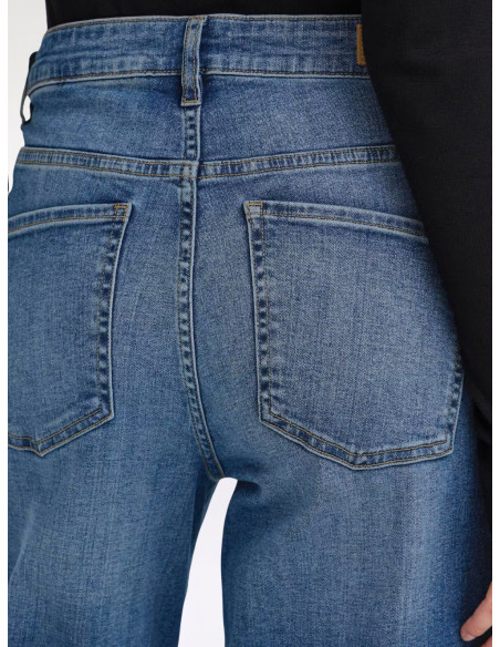 Jeans Wide Leg a Gamba Ampia Denim Donna | ICHI