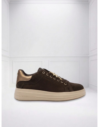 Sneakers Platform Moro con Strass Donna | ApePazza