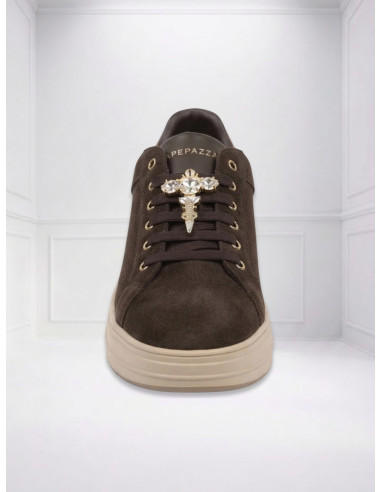 Sneakers t.moro strass charm spilla F6LIFTY15/HOS