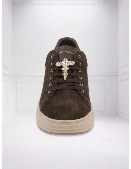 Sneakers t.moro strass charm spilla F6LIFTY15/HOS