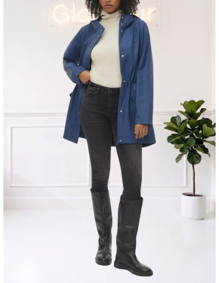 Giacca Impermeabile Denim Scuro Donna | Vero Moda