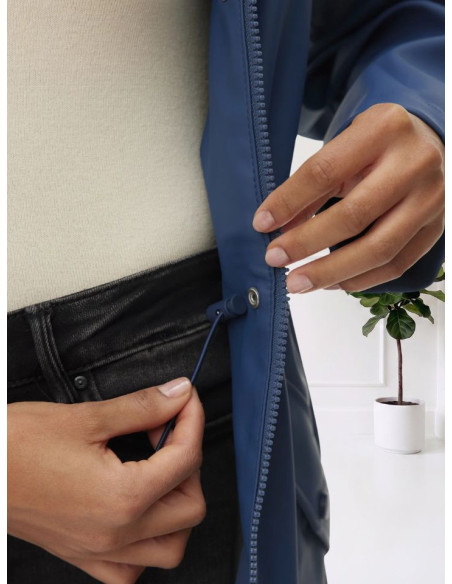 Giacca Impermeabile Denim Scuro Donna | Vero Moda